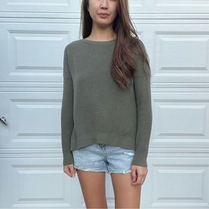 Abercrombie green sweater